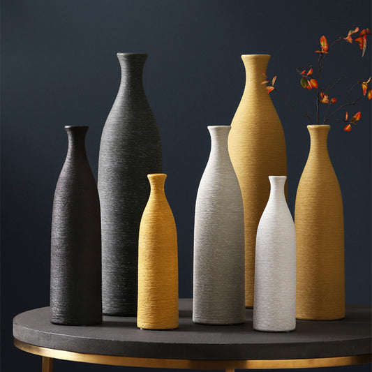Dried Flower Ceramic Vase Decor