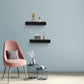 Floating Wood Wall Shelf