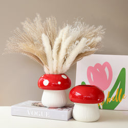 Creative Mushroom Ceramic Vase