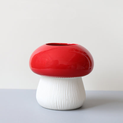 Creative Mushroom Ceramic Vase