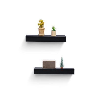 Floating Wood Wall Shelf