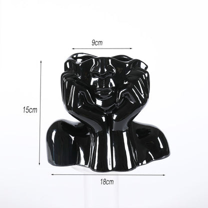Ceramic Flower Vase Home Decor